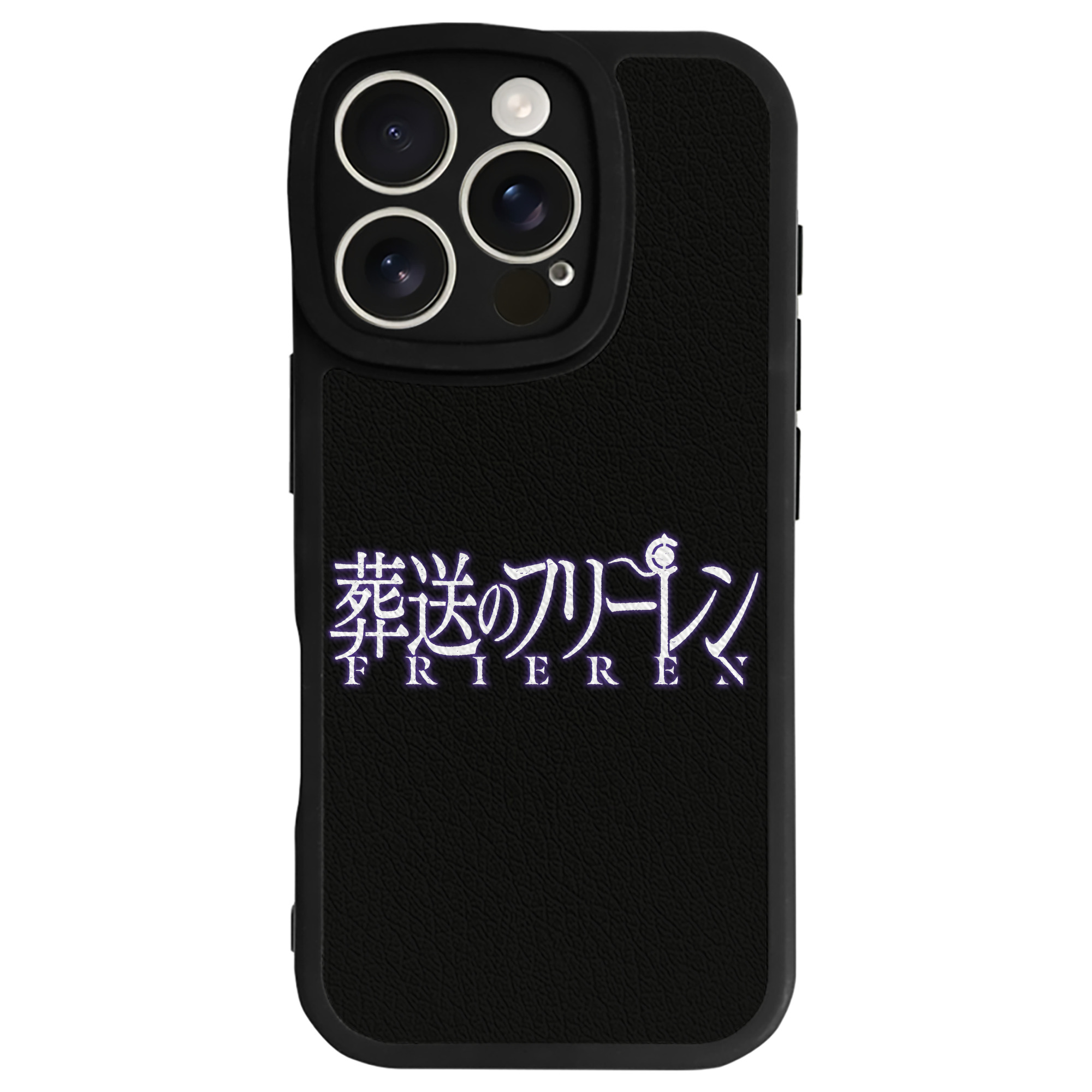 （画像用） 葬送のフリーレン Frieren 【iPhone 16シリーズ対応】シリコンスマホケース（レザー調） 材質：シリコン